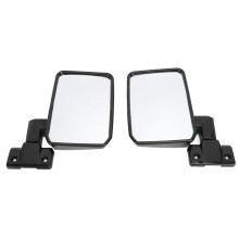 Left Right Rearview Mirror Driver and Passenger Side Door Mirror for LandCruiser 70 75 78 Series 1985‑2013