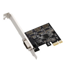 Carte Adaptateur Série Pcie X1 Vers RS232 Carte D'Extension D'Ordinateur de Contrôle Industriel Adaptateur D'Ordinateur Carte Série PCI-E