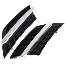 Frontgrill für Obere Motorhaubenstoßstange, für RAV4 2013-2015, Frontgrill für Obere Stoßstange, Nierengrill, 1 Paar