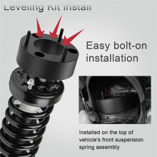 LIF005-FETI-BL Front Suspension Lift Kits for Coil Strut Shocks Absorber Spacers Spring Raise 25MM