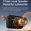 S75 3000 mAh Bluetooth 5.2 Enceinte 14,6  11,1  6,5 cm Noir 8