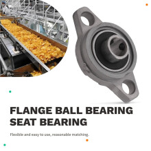 KFL000 Bore Inner 10mm Flange Mounted Pillow Block Bearings