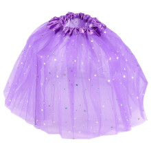 Baby Girl Clothes Stars Sequins Petticoat Ballet Dance Fluffy Tutu Skirt