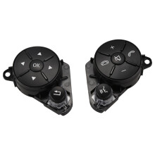 Esquerda + Parte Interna do Carro Direito Volante Desgastado BotãO Tampa Interruptor para para W204 W212 C200 E260 E320 Glk260