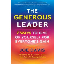 The Generous Leader by Joe Davis Hardcover Book