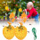 2-Pack Solar Wespenval Buiten Hangend, Upgrade LED-Licht Bijenvallen Vanger, Wespen Insectendoder 2
