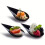 100PCS Unbreakable Drop Appetizer Plates Tableware Reusable Plastic Tasting Cup Sauce Dish Ice Cream Cup Caviary B 3