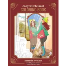 Cozy Witch Tarot Coloring Book by Amanda Lovelace Paperback Book