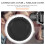Black Plastic Camera Body Cover + Rear Lens Cap for  Digital SLR 10