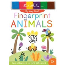 My Very First Finger Print Animals by ROobertson Eve Hardcover Book