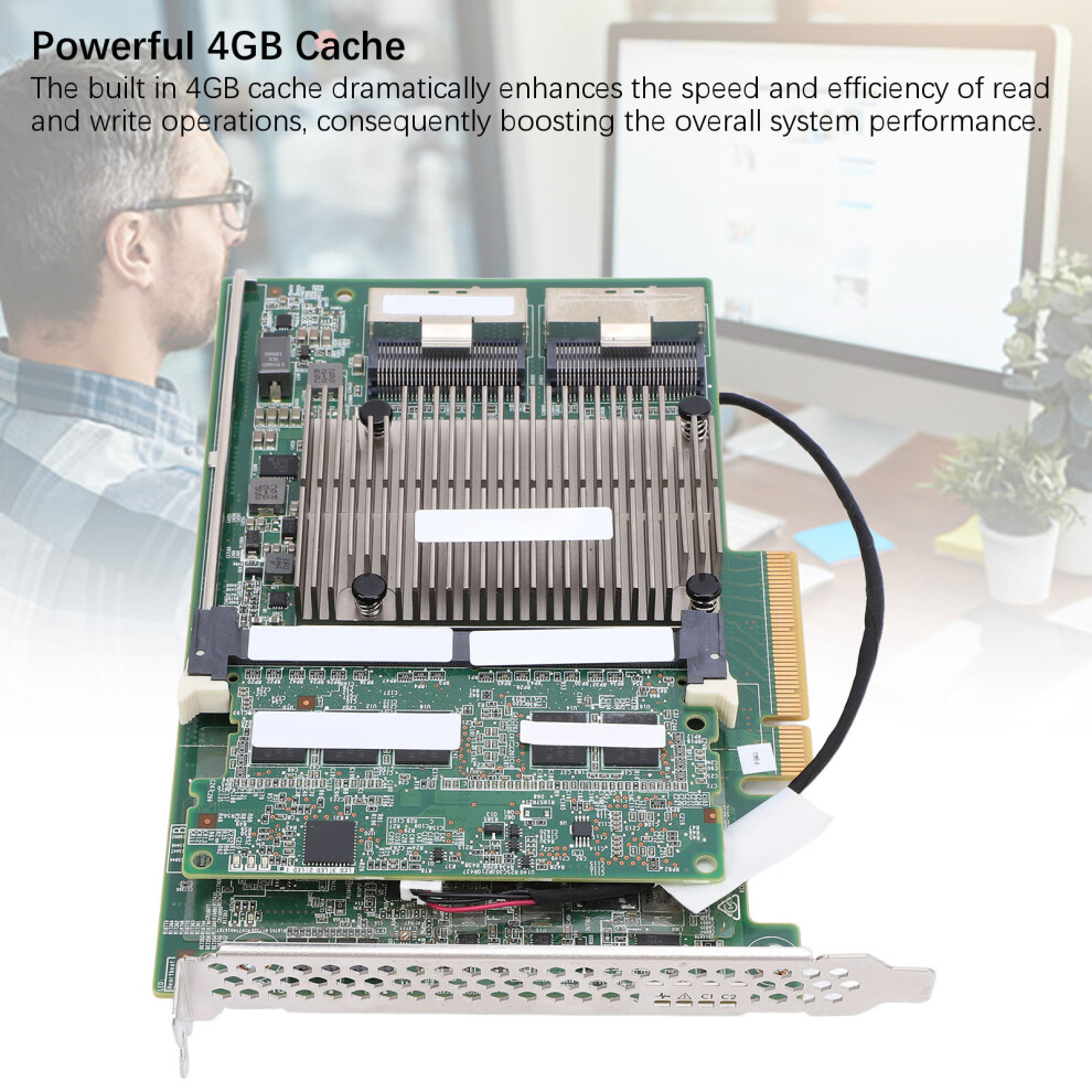 4Gb Cache Sas Controller Pcie X8 2 Ports 7340572998682