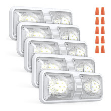 5pack RV Led Lights Interior RV Light for Inside, Rv Ceiling Dome Lamp Led with for RV//Trailer/Boat