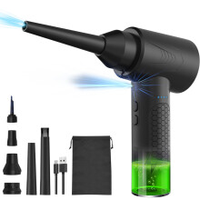 3-in-1 Druckluftspray Schwarz 3  2000 mAh 7,8  7,7  1,8 in