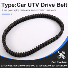 New CVT Drive Belt 60 23100-62E-000 23100-50B-000 for GOES ATV GOES 350s 360 UTV Drive V-Belt 2310050B000