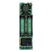 2-Port-Typ-C-Batterietester, 18650-Lithiumbatterie-Kapazitätstestermodul, Automatischer Leistungsdetektor für Den Innenwiderstand