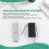 Universal Ceiling Fan Remote Control Kit 6-Speed 40W Timing Function Replacement Remote for  Ceiling Fans Lights 2