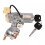 Car Ignition Lock Cylinder Assembly  2 Key for   Matrix 2003-2008 45020-02-3 LHD 5