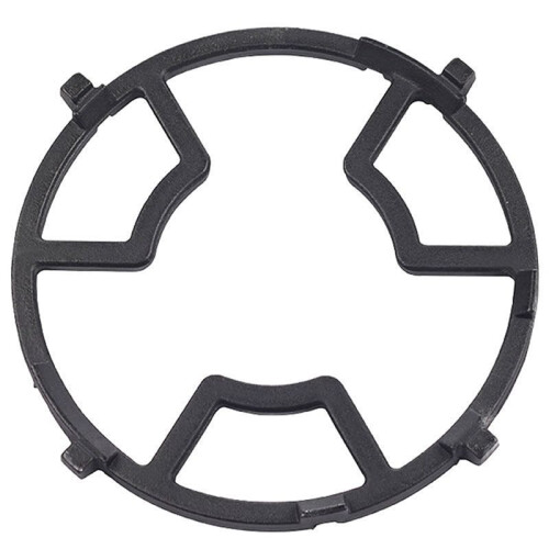 Universal Cast Iron Gas Hob Cover, 10-Serration Anti-Slip Wind Shield,-Saving Cookware Accessory 2