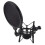 Professional Microphone Mic Shock Mount with Shield Articulating  Holder Stand Bracket for Studio Broadcast 3