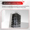 3.5 Inch Desktop Hard Disk Rack Transparent Acrylic Mechanical Hard Disk Cage External Hard Disk Storage Box 8 Layer 5