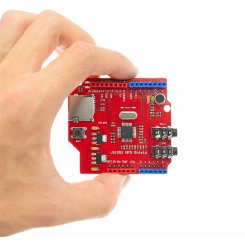 VS1053 Stereo Audio MP3 Player Shield Record Decode Development Board Module for OGG Real- Encoding Recording 2