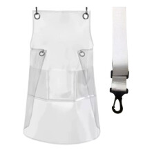 Claro Delantal Impermeable y Resistente Al Aceite Lavavajillas Resistente Delantal Ajustable Babero Equipo de Cocina para Ama de Casa Menwomen
