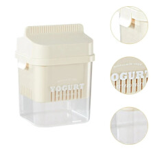 High-Density Yogurt Cheese Maker,DIY Homemade Yogurt and Cheese Filter Sieve,Efficient Whey Extraction&Milk Separation A