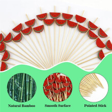 Fruit Picks Bamboo Picks Fruit Forks Artistic Toothpicks Cocktail Picks Sandwich Picks Decorative Cocktail Sticks