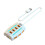 1.2 M USB Hub 10 Port USB 2.0 Splitter Card Reader USB Expander for Laptop PC Keyboard Mouse Hard Disk Flash Drive White 1