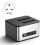 Gabinete para Disco Rígido Externo SSD de 2,5/3,5 Polegadas, Estação de Encaixe para Disco Rígido de Baia Dupla,  para HDD USB 3.0, Plugue Do 2