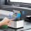 Gabinete para Disco Rígido Externo SSD de 2,5/3,5 Polegadas, Estação de Encaixe para Disco Rígido de Baia Dupla,  para HDD USB 3.0, Plugue Do 5