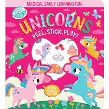 Easy Peely Unicorns Peel Stick Play by Holly Hall Other Book