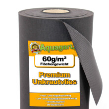 32 m² Garden fleece Weed control fabric Mulch fabric Fleece 60 g 1.6 m wide