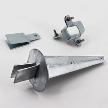 4 Longitudinal brace sets Z-section Post Game fencing Forest fencing