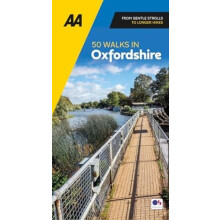 AA 50 Walks in Oxfordshire Paperback Book