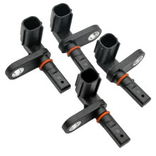 4 Pcs Front Rear ABS R/L ABS Wheel Speed Sensor 89543-0C020 X2 + 89542-0C020 X2 for Tundra 2007-2017