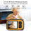 Câmera Digital À Prova D'Água 1080P, Câmera de Vídeo de 48MP com Tela IPS de 2,4 Polegadas, IP68, Profundidade de 5M, Zoom de 4x 4