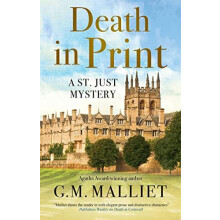 Death in Print by G.M. Malliet Hardcover Book