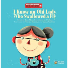 I Know An Old Lady Who Swallowed A Fly Hardcover Book