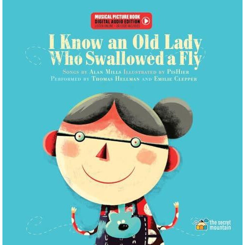 I Know An Old Lady Who Swallowed A Fly Hardcover Book