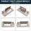 Car Left Right Sun Visor with Make- Mirror Beige for  T700 T800 7