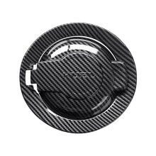ABS Gas Tank Cap Fuel Filler Tank Cap Petrol Tank Cover Trim for  Challenger 2009-2024+ Fuel Filler Cap Sequins B
