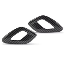 Inner Door Grap Inner Door Handle Cover Trim Carbon Fiber for Challenger 2015 2016 2017 2018 2019 2020 2021