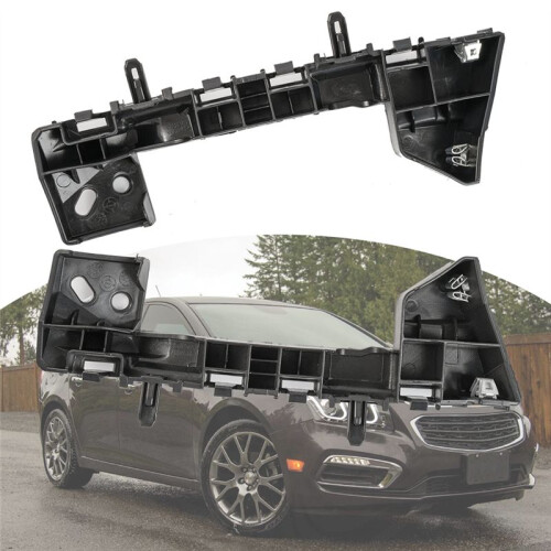 For  Cruze 2016 2017 2018 19 Car Front Bumper Retainer Brackets Spacer Pair Side  Mount Support 84229332 2