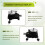 Adjustable Rotation Laser Level Metal Tripod Bracket 360 Rotation Base for 1/4inch Interface 4