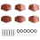 6 Pcs/Set Guitar Tuning Peg Buttons, Tuning Pegs Knobs Machine Heads Buttons for Guitar 1