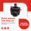 40mmx3mm Wheel Balancer Quick Release Wing Nut with Pressure Cup Shaft Nut 5