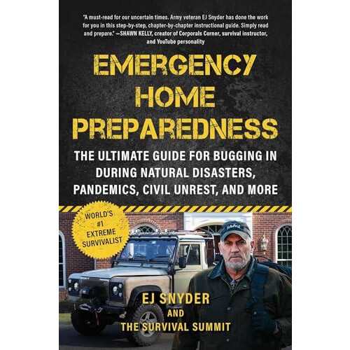 Emergency Home Preparedness by EJ Snyder Paperback Book