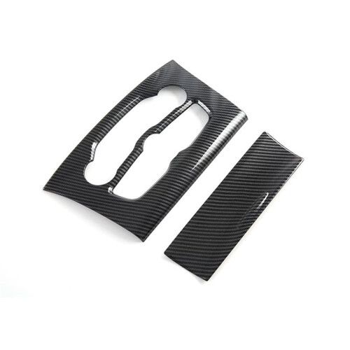 Central Control Storage Box AC Control  Cover Trim for  300 300C 2015-2023 Accessories Carbon Fiber 1
