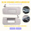 For  Murano 2009-2014 Car Sun Visor Grey Left Side Right Side Driver Side Passenger Side 96401-1AA1B 6